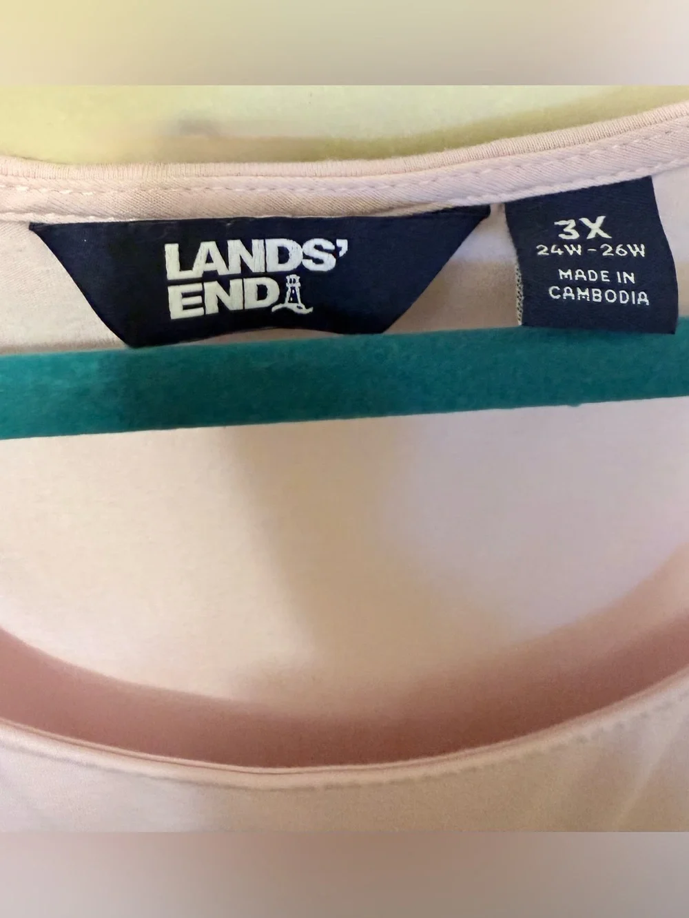 Land’s End Pastel Tiered Sleeveless Maxi Dress - Picture 2 of 4